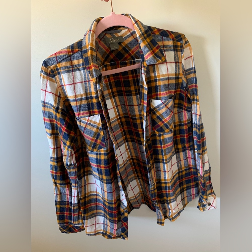 Natural Reflections Flannel - Medium